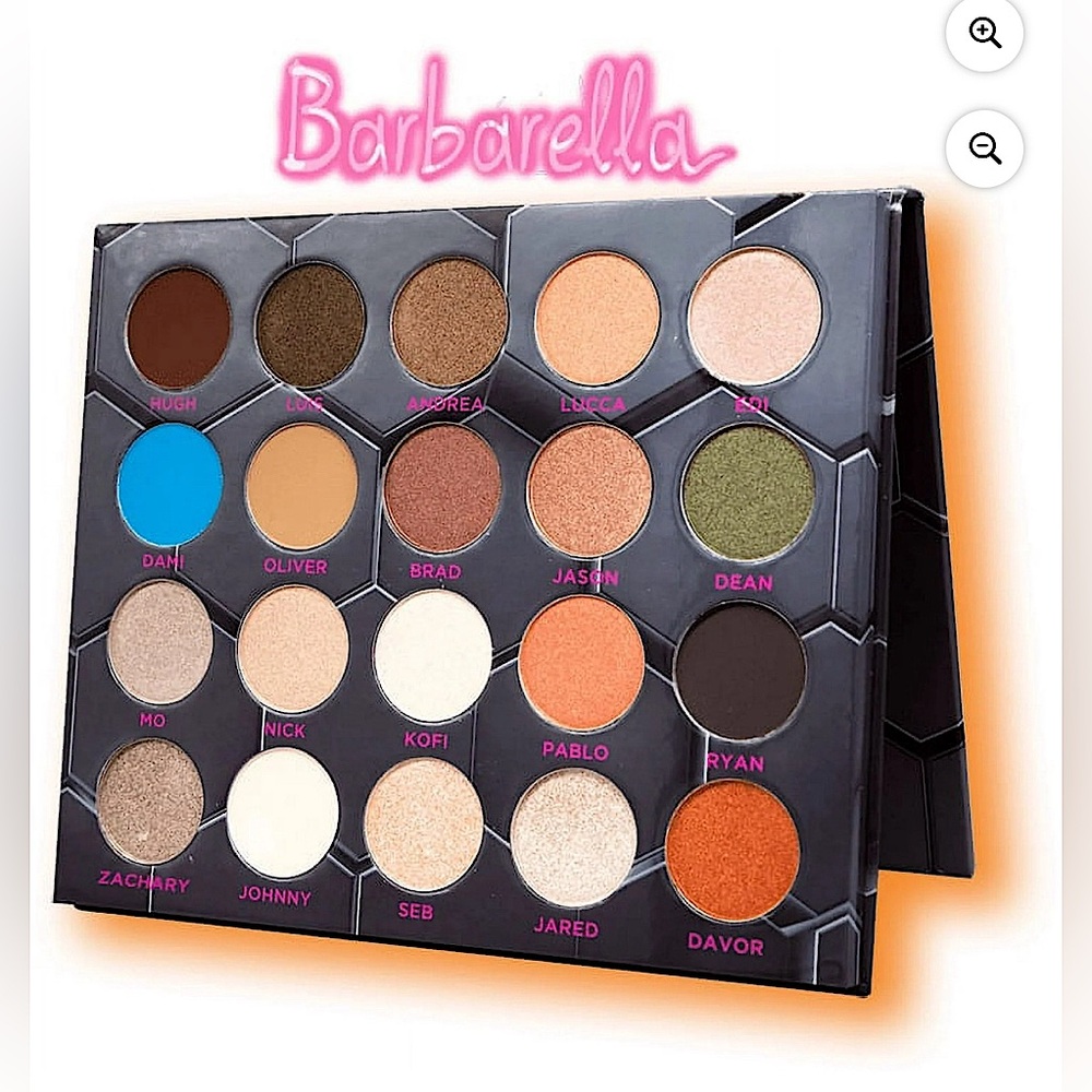 NIB: BeeBeauty London- Barbarella 20 Shade Eyeshadow Palette! - Picture 3 of 8